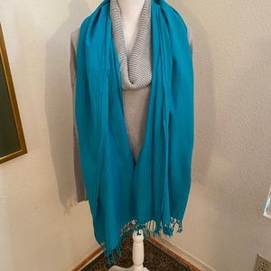 Element Scarve🧣or Shawl Turquoise